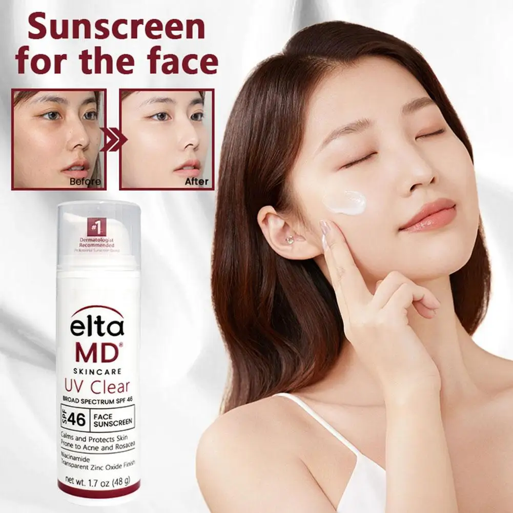 Elta MD UV Clear Facial Sunscreen Stable Protective Barrier Efficient Sunscreen SPF46 Hyaluronic Acid Moisturizing Soothing thumbnail 2
