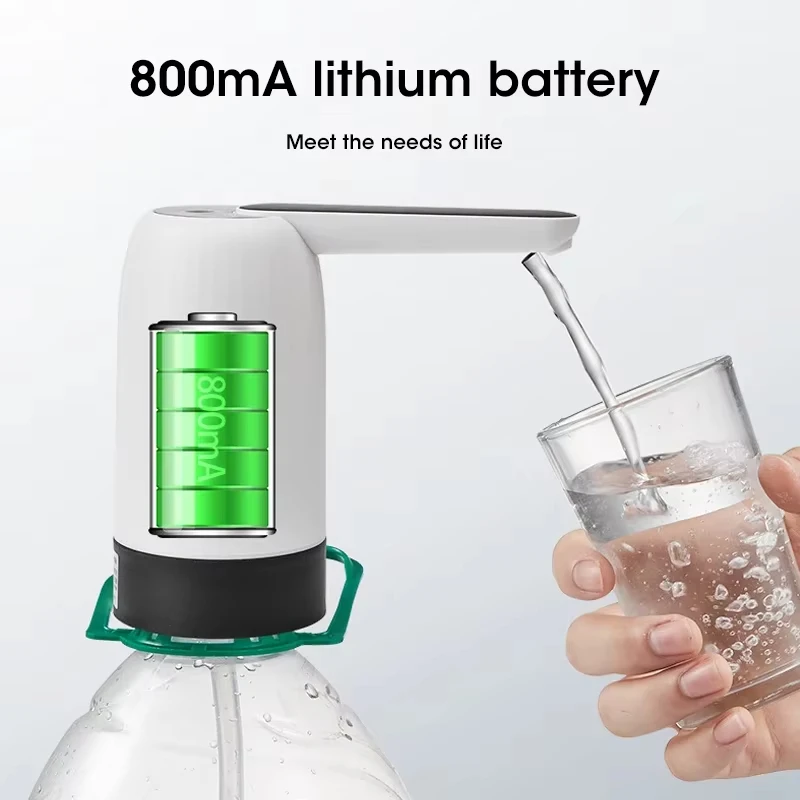 Automatic Mini Portable Water Dispenser USB Drinking Water Bottle Pump One Click Household Water Pump thumbnail 3