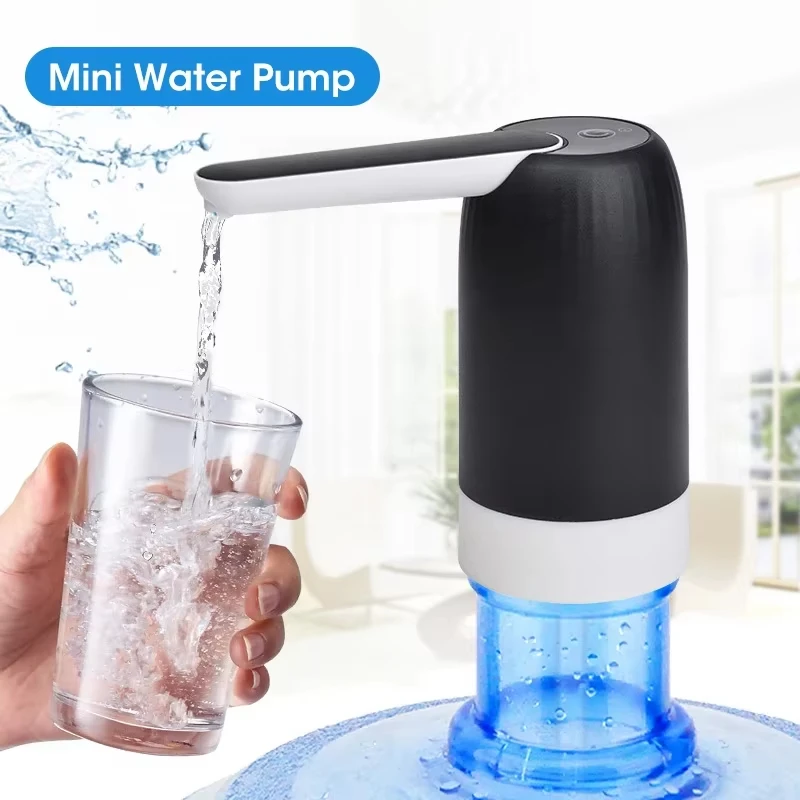 Automatic Mini Portable Water Dispenser USB Drinking Water Bottle Pump One Click Household Water Pump thumbnail 2
