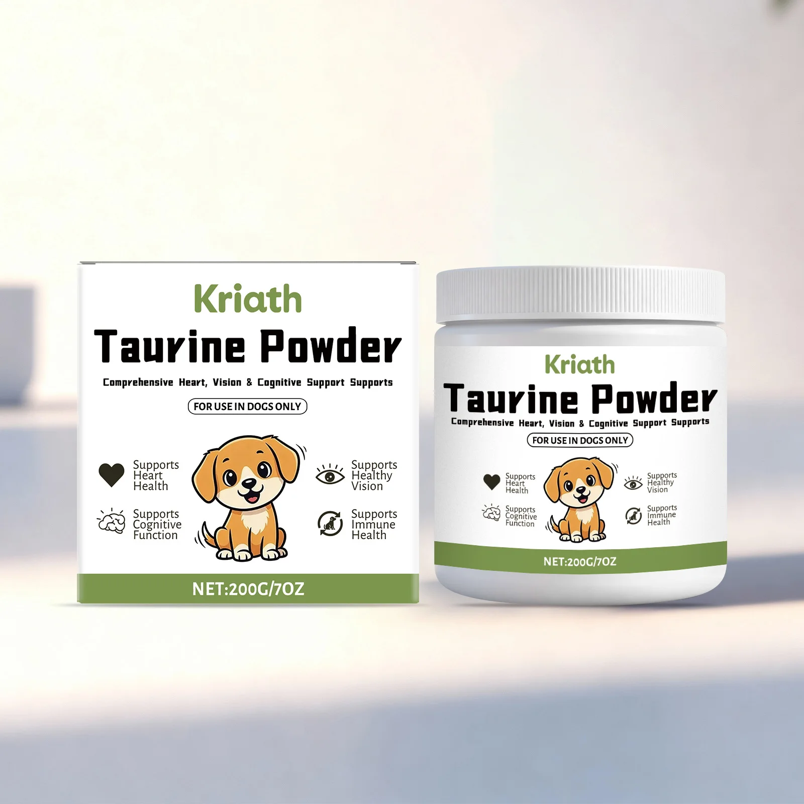 Pet Taurine Powder Support Heart Wellness Maintain Normal Vision Function Enhance Hair Radiance Dog Daily Nutrients Supplement thumbnail 6