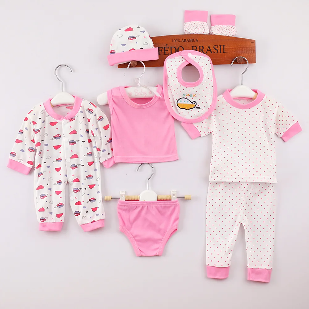 Somenie   8-Piece Unisex Newborn Clothing Set 0-3M The Perfect Gift for Baby Boys and Girls