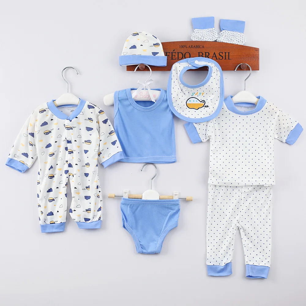 Somenie   8-Piece Unisex Newborn Clothing Set 0-3M The Perfect Gift for Baby Boys and Girls thumbnail 3