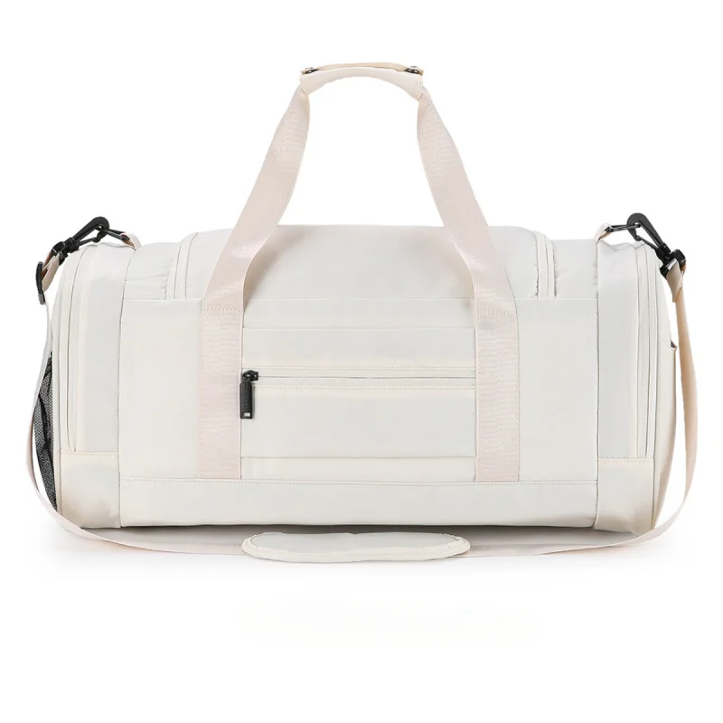 Large Storage Capacity Travel Gym Bag Wet Dry Separation with Shoe Compartment Waterproof Shoulder Duffle Unisex bag thumbnail 6