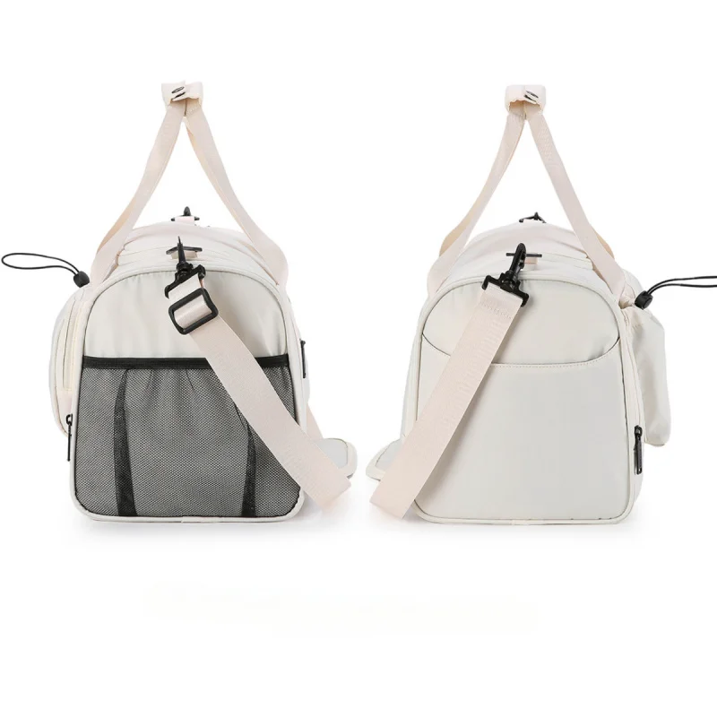 Large Storage Capacity Travel Gym Bag Wet Dry Separation with Shoe Compartment Waterproof Shoulder Duffle Unisex bag thumbnail 5