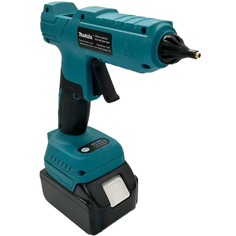 Makita Cordless Electric Hot Melt Glue Gun 18V Battery 11mm Glue Stick Hot Melt Welding Hot Air Gun for Home Crafts DIY thumbnail 4