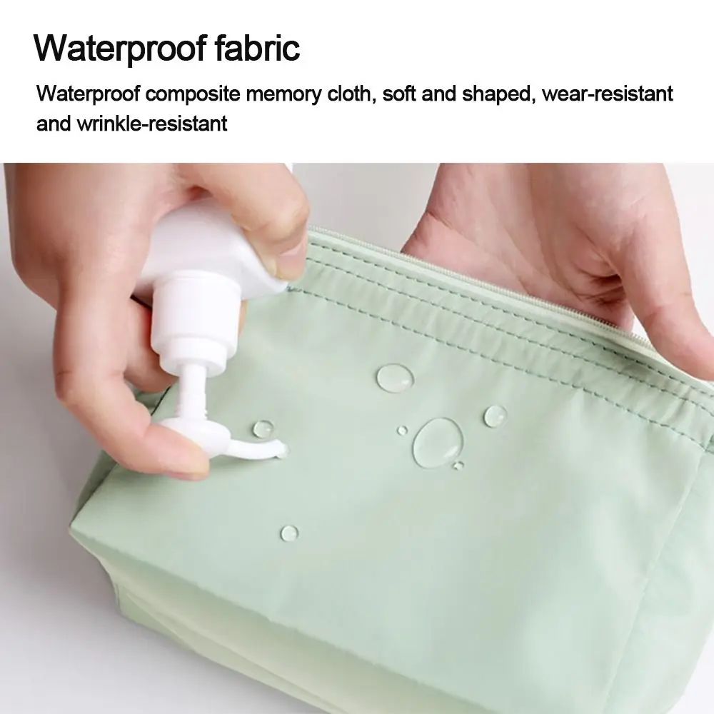 Portable Waterproof Makeup Pouch Makeup Bag Storage Bags Toilet Bag Travel Cosmetic Bag thumbnail 5