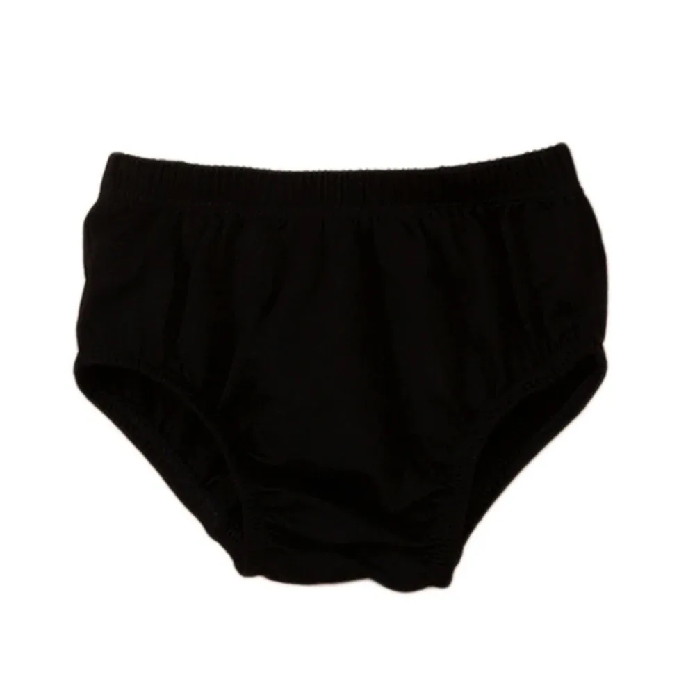 2pcs Solid Color Infant Toddler Underwear Soft Cotton Baby Girls and Baby Boys Unisex Diaper Covers Bloomers thumbnail 5