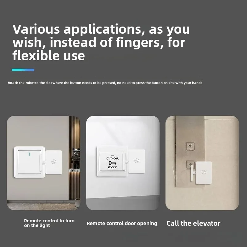 Wireless Control Light Switch Off Tool Automatic Button Indoor Light Switch Button Portable Smart Wireless Control Button thumbnail 6