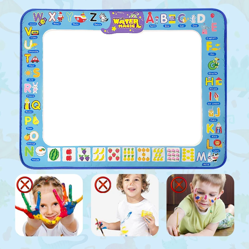 Reusable Children's Watercolor Painting Pad Portable No-Mess Creative Toy Ideal Birthday Gift for Kids Christmas thumbnail 4