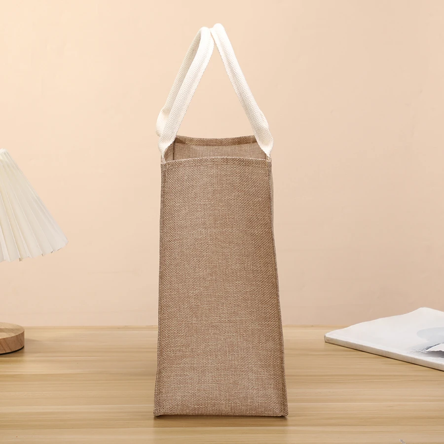 Cotton tote bag, jute handbag, jute bag, cotton tote bag thumbnail 6