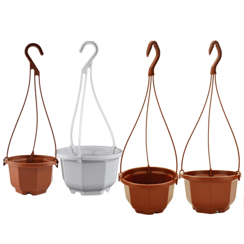 10/20Pcs Plastic Hanging Basket Hooks Hanging Planter Holder Flower Pot Hangers for Planters Bird Feeders Small Flower Pots thumbnail 4