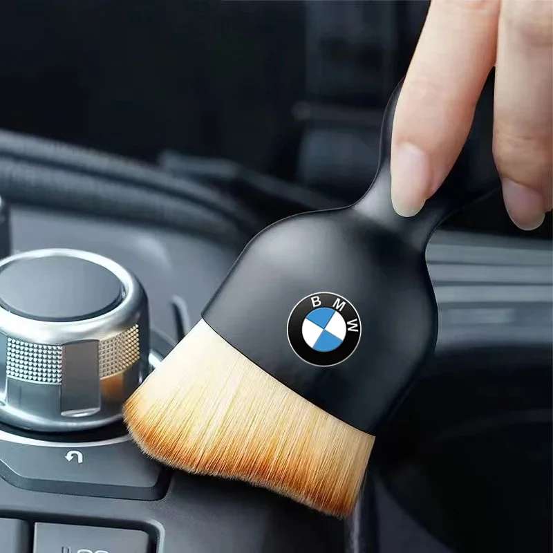 Car interior cleaning brush dust sweeping soft brush For BMW Performance E46 E90 F10 F30 X3 F20 E60 E70 E39 E36 E87 G11 thumbnail 6