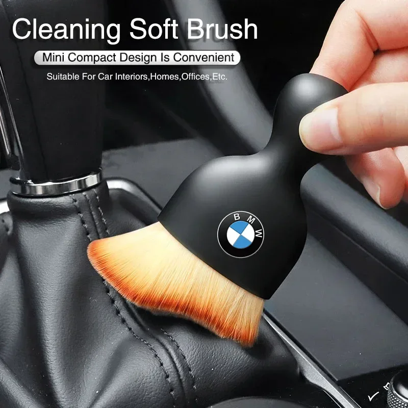 Car interior cleaning brush dust sweeping soft brush For BMW Performance E46 E90 F10 F30 X3 F20 E60 E70 E39 E36 E87 G11 thumbnail 2