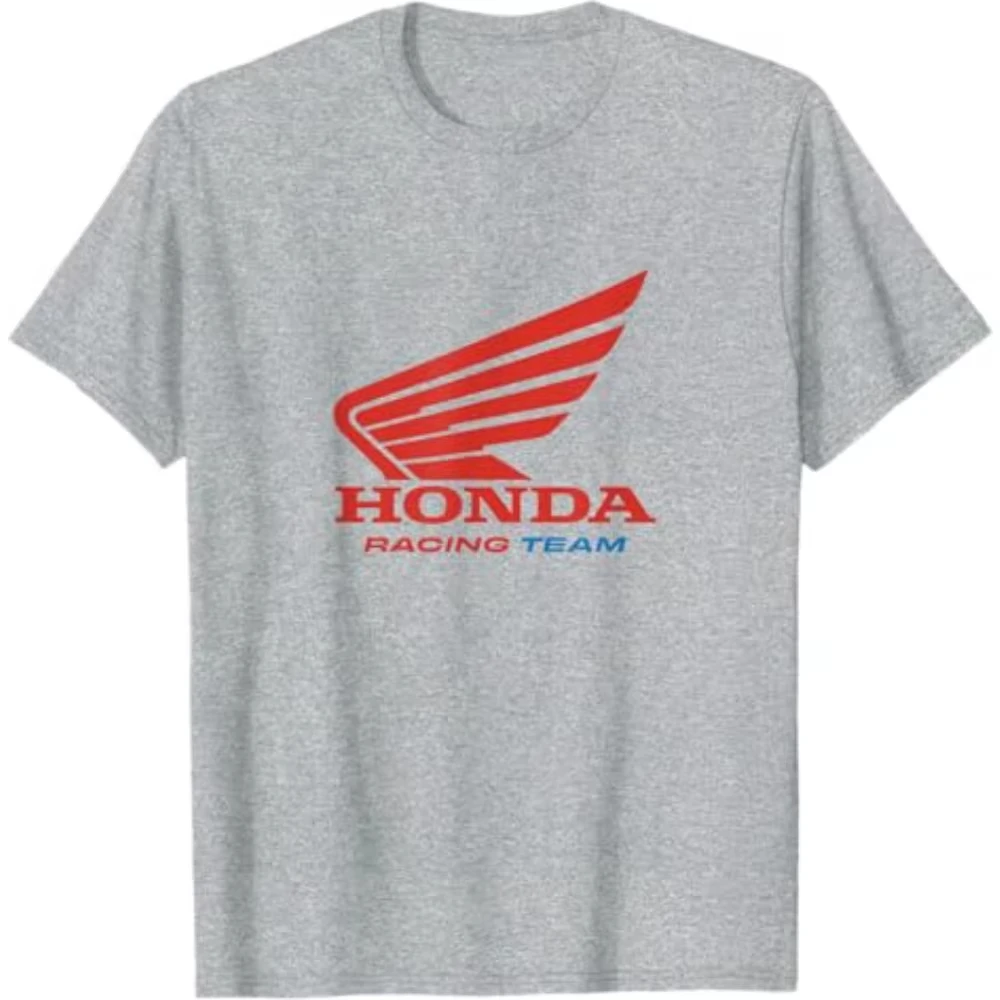Honda 2026 New Hot Men's and Women's T-shirt Powersports Fashion Tee Summer Riding Off-road Spring Motorcycle Racing Top thumbnail 3