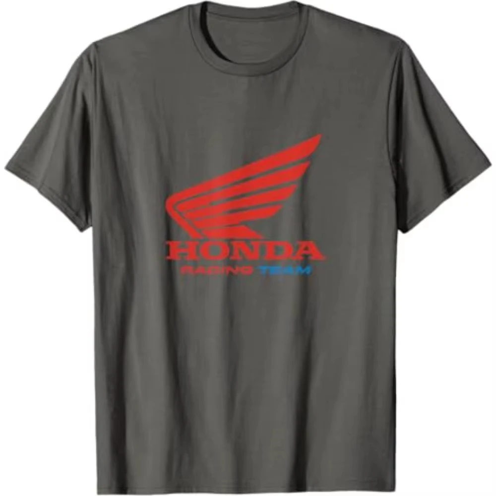 Honda 2026 New Hot Men's and Women's T-shirt Powersports Fashion Tee Summer Riding Off-road Spring Motorcycle Racing Top thumbnail 2