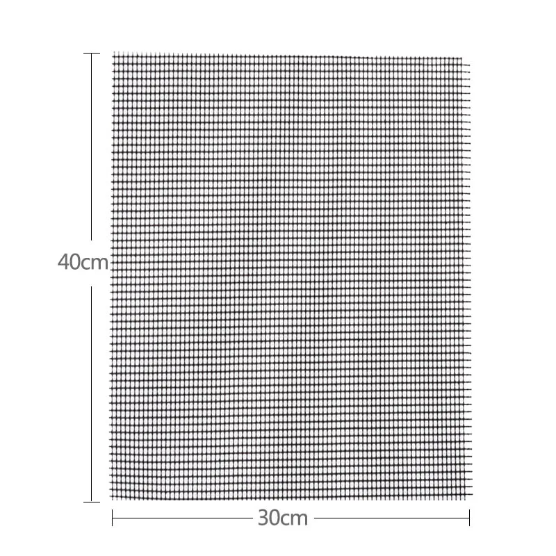 Barbecue Mats Barbecue Grill Mesh High Temperature Resistant Cuttable Barbecue Liner Barbecue Grill Mesh Meat Slices Food Grade thumbnail 5