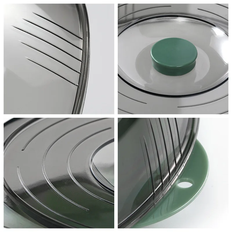 1pc Reusable Food Protective Cover Anti Dust Insect Proof Heat Preservation Dish Cover Lightweight Plastic Kitchen Accessory thumbnail 6