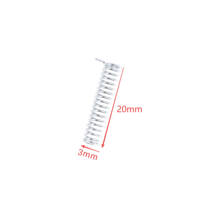 10/100Pcs Car Flip Key Rotation Shaft Spring - High-Tension Spiral Coil Auto Remote Key Repair Accessory thumbnail 6