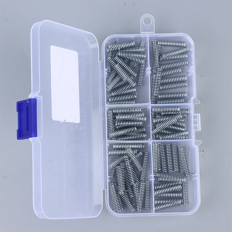 10/100Pcs Car Flip Key Rotation Shaft Spring - High-Tension Spiral Coil Auto Remote Key Repair Accessory thumbnail 2
