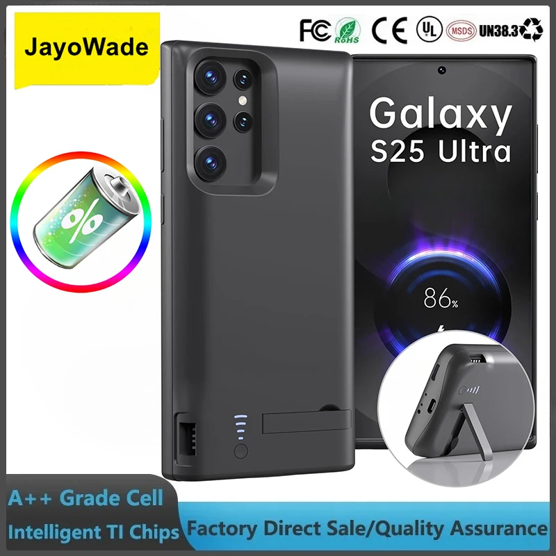 10000Mah New Travel Battery Charger Case For Samsung Galaxy S24 S25 Ultra S22 S10 S10e Note 8 9 10 20 S20 Plus S21 FE Power Bank