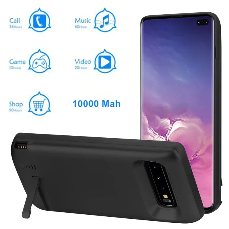 10000Mah New Travel Battery Charger Case For Samsung Galaxy S24 S25 Ultra S22 S10 S10e Note 8 9 10 20 S20 Plus S21 FE Power Bank thumbnail 2