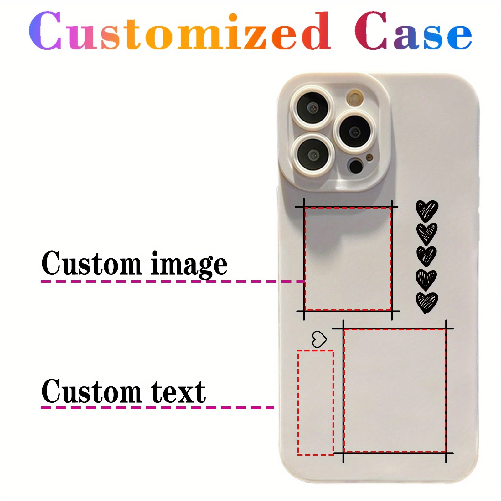 Custom Soft Matte Case for iPhone 17 16 15 14 13 12 11 Pro Max 16e 7 8 Plus XR DIY Personalized Photo Picture letter Cover Funda thumbnail 4