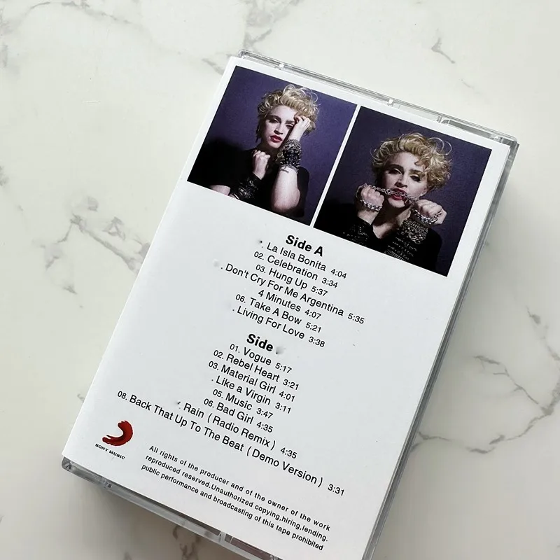 European American Pop Cassette Unopened With Lyric Book Retro Audio Collectible Music Playback Carrier Media thumbnail 2