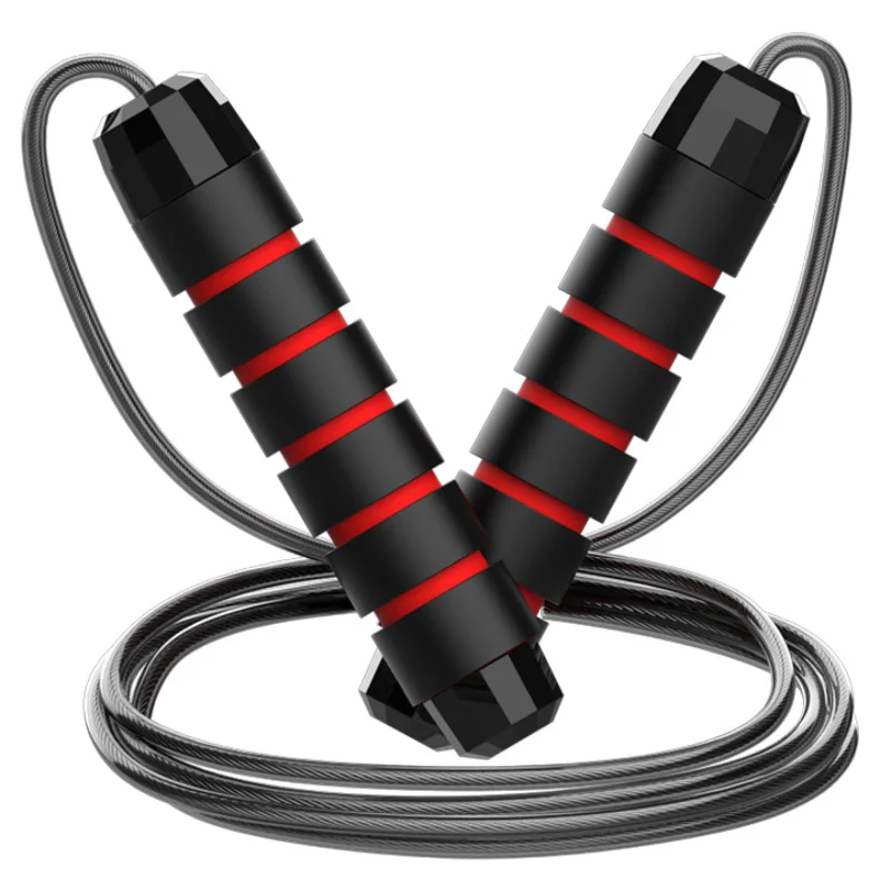 The New Jump Rope Steel Wire Skipping Exercise Adjustable Jumping Fitness Workout Training Home Sport Equipment Tangle-Free thumbnail 6