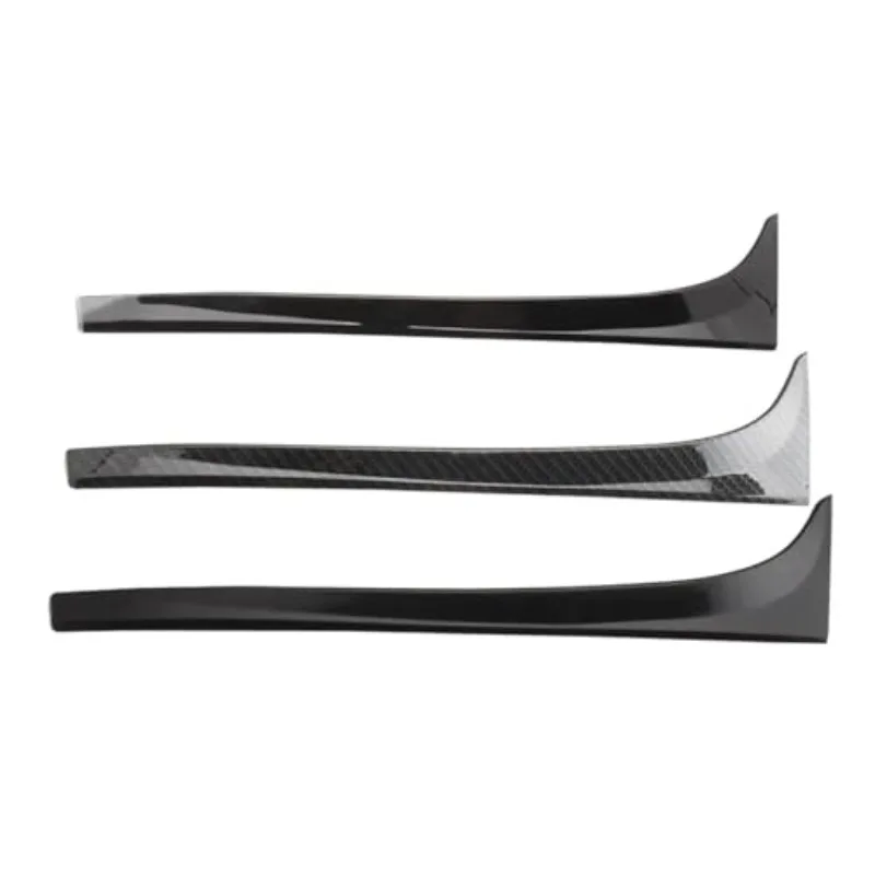 2pcs For VW Golf 7 7.5 MK7 MK7.5 2014-2018 Glossy Black ABS Rear Window Side Trunk Spoiler Canard Canards Splitter Accessories thumbnail 4