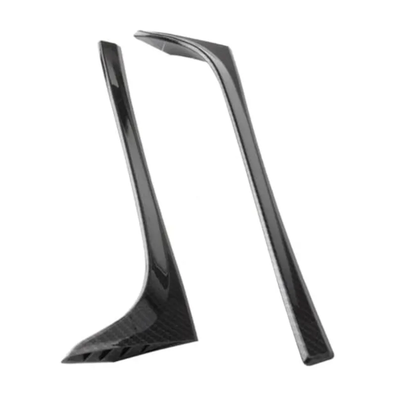 2pcs For VW Golf 7 7.5 MK7 MK7.5 2014-2018 Glossy Black ABS Rear Window Side Trunk Spoiler Canard Canards Splitter Accessories thumbnail 3
