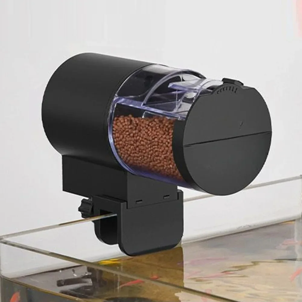 Automatic Fish Feeder With Timer IP66 Waterproof Auto Fish Tank Feeder 100ml Capacity Food Dispenser For Fish/Turtle thumbnail 4
