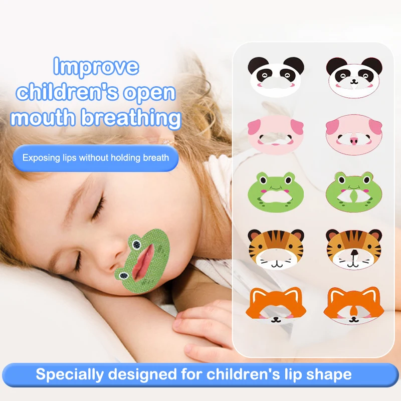 30pcs/bag Anti-Snoring Stickers For Children Sleep Closed-mouth Stickers Breathing Correction Patch Shut Up Patch thumbnail 3