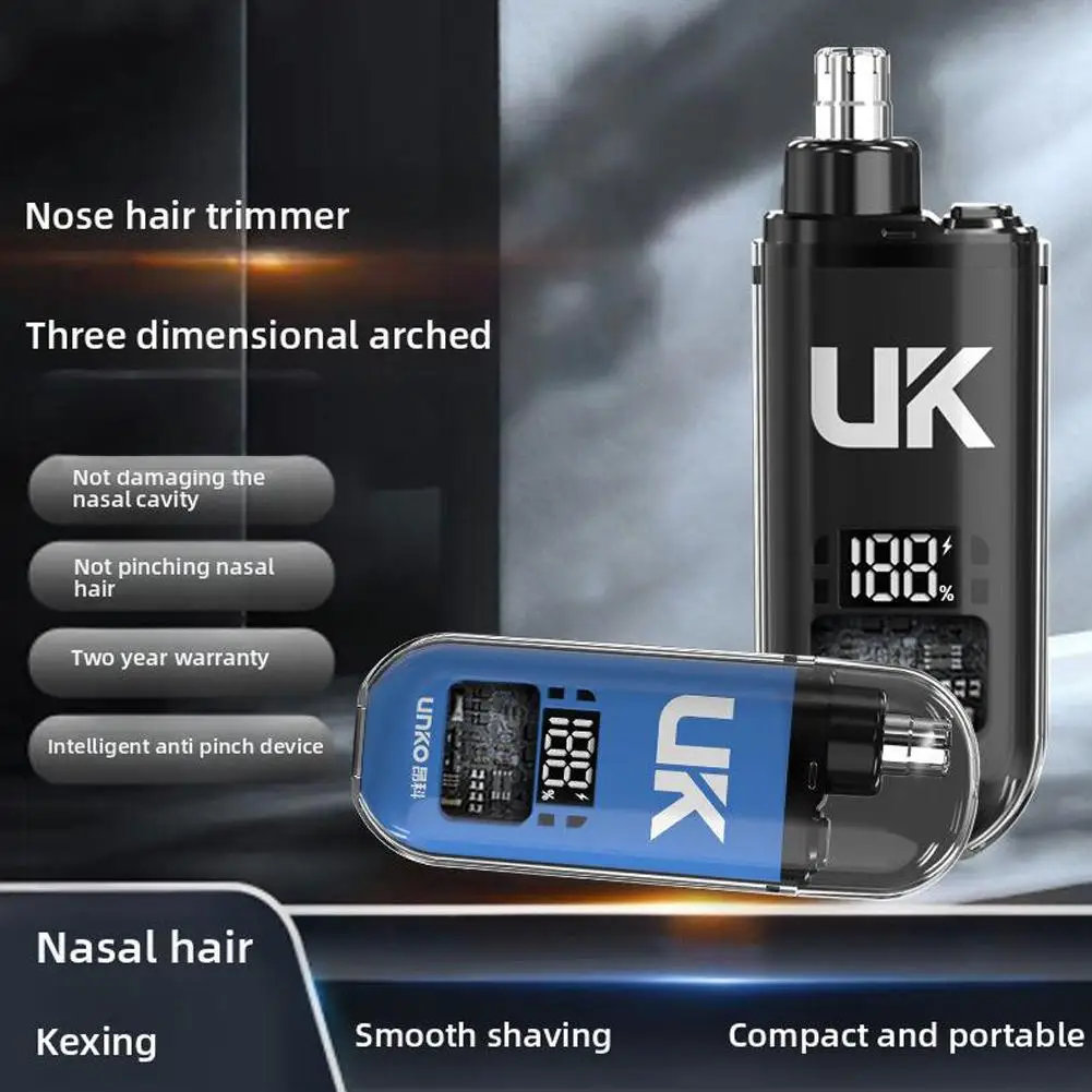 New Electric Nose Hair Trimmer Mini Pocket Nose Ears Hair Eyebrow Trimmer for Men Rechargeable Clipper ﻿home appliance thumbnail 2