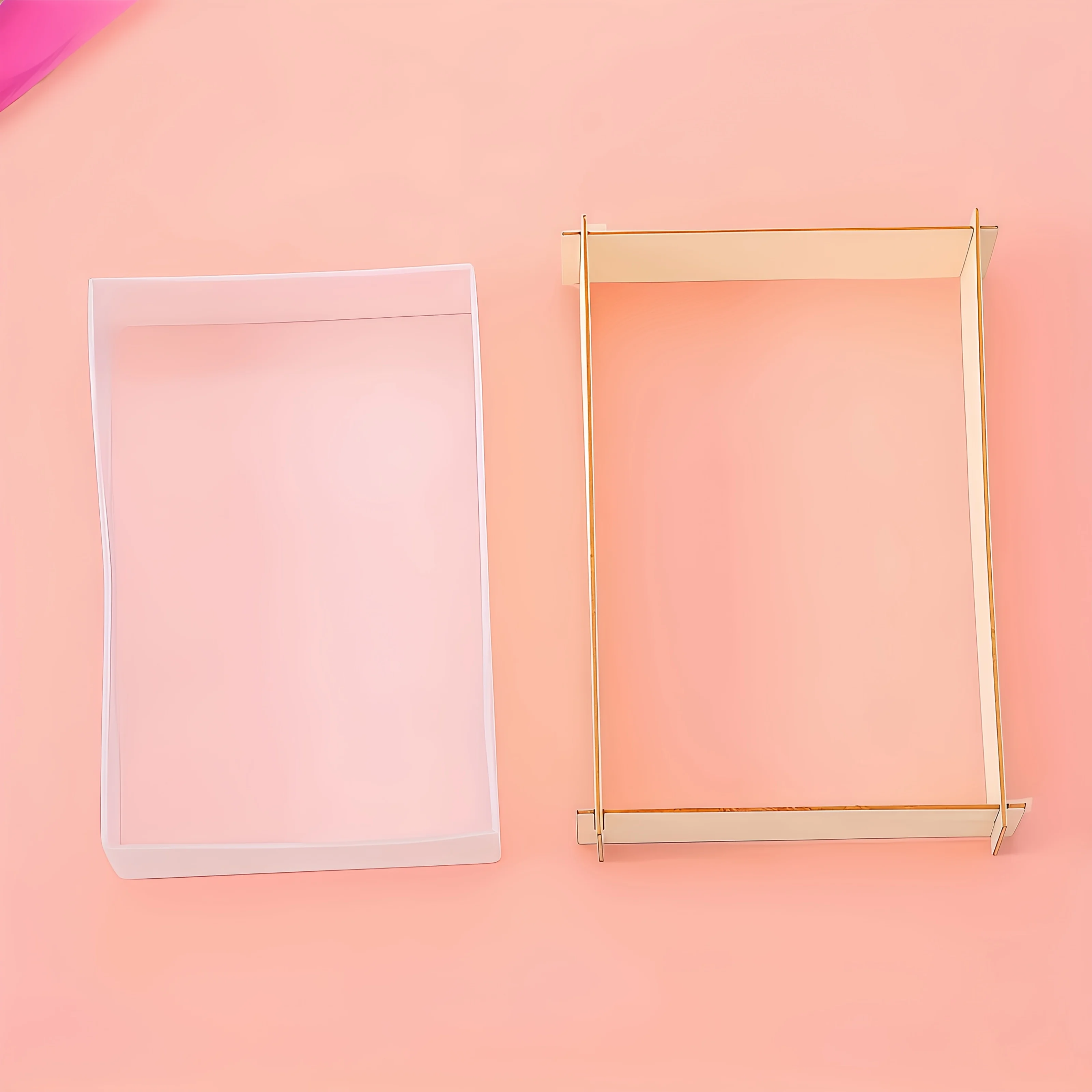 Epoxy Resin Mold Kit for DIY Night Light, Includes Rectangular Mold, Silicone Mold, and Led Light Bar, for Specimen Collection thumbnail 5