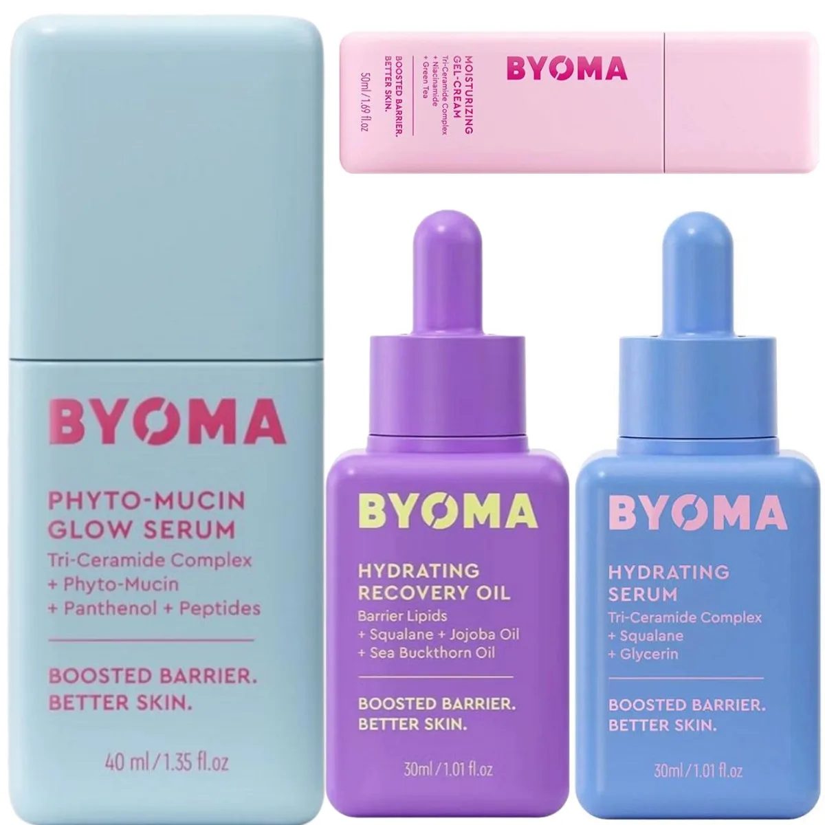 BYOMA Nicotinamide Triple Repairing Gel Face Cream Improve Dullness & Brightening Face Essence Improve Fine Lines Skin Care thumbnail 6