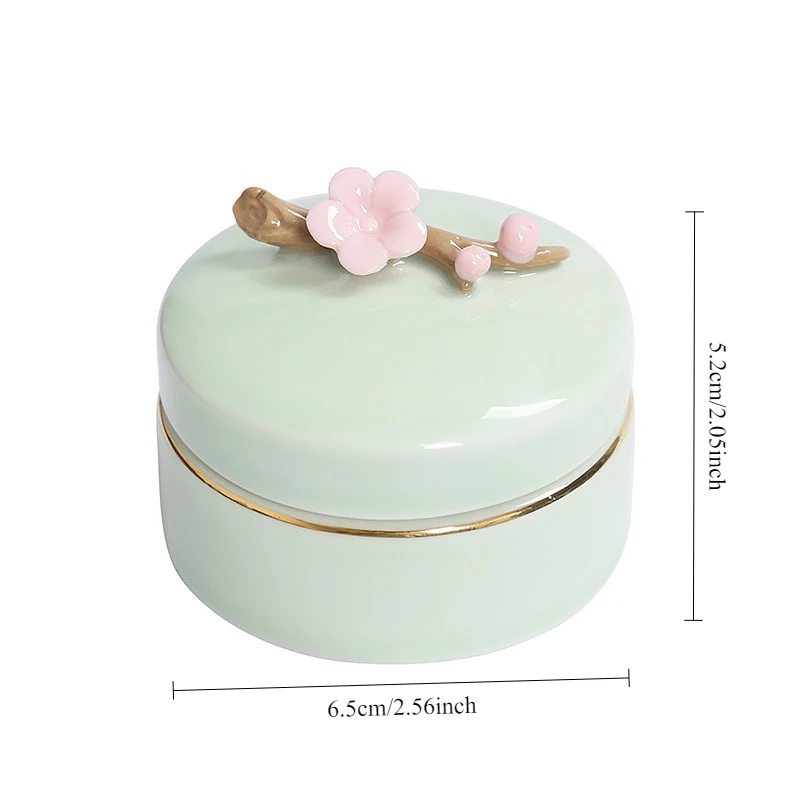 Mini Ceramic Sealed Urns Pet Ashes Jar Small Memorials Souvenir Funerary Pets Ash Urns Deceased Butterflay Urn Animal Funeral thumbnail 6