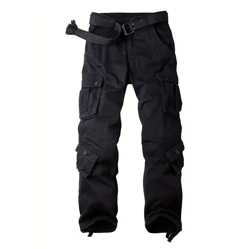 Cross-Border Amazon Men's Pure Cotton Camouflage Cargo Pants Straight-Leg Loose-Fit Casual Trousers Wear-Resistant Work Pants Fo thumbnail 5