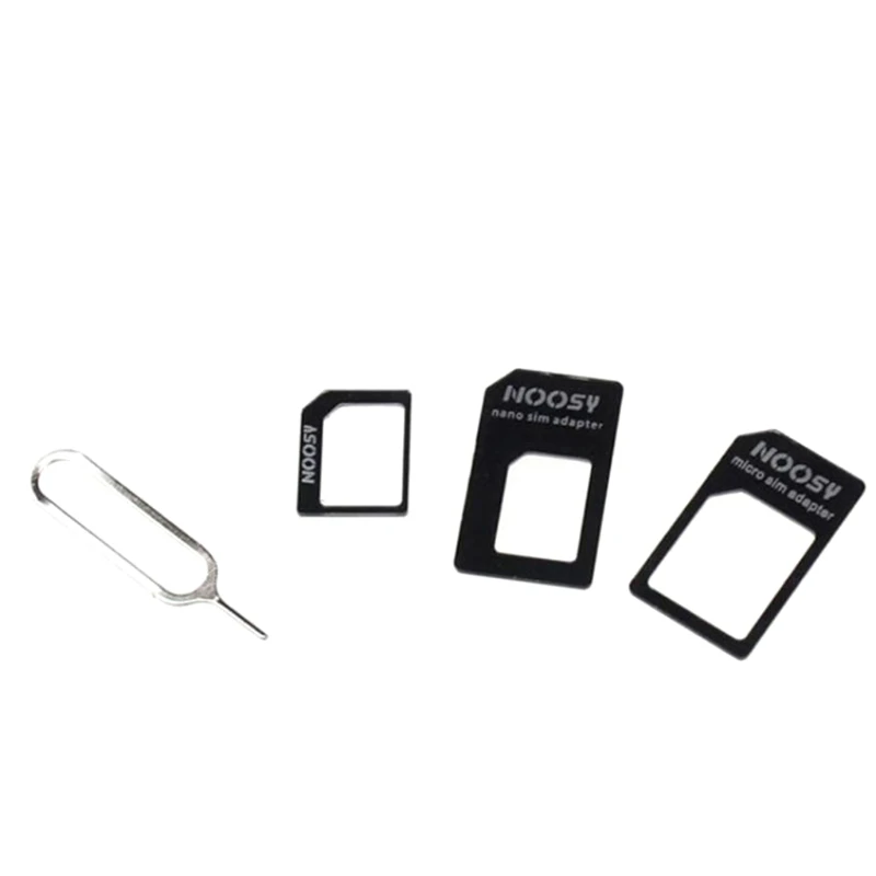 NanoSIM Card to Micro Standard Adapter Converter For Tablet Phone SIM Card Adapter Convert Universal Phones For Nano Sim 4 In 1 thumbnail 2