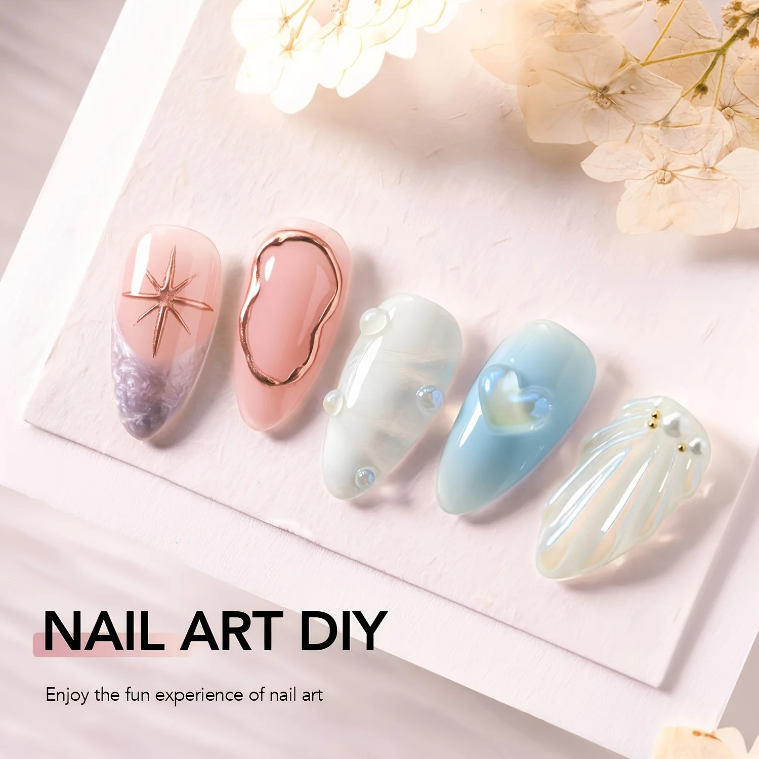 3D Gel - Nail Art Modeling Gel, Suitable for Nail Design Autumn And Winter DIY Nail Art for Painting, Molding, Sculpting thumbnail 3