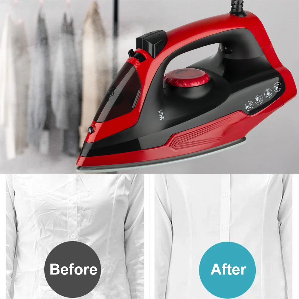 Handheld Electric Iron Portable Mini Garment Steamer Iron Automatic Shut-Off Anti-Dripping Design Portable Travel Household Iron thumbnail 6