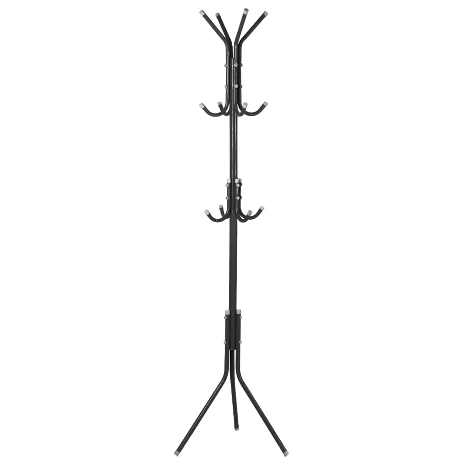 Clothes Stand Hanger Multi Hook Metal Coat Hat Rack Tree Stand Clothes Bag Hanger Organizer for Home Bedroom Coat Hat Rack thumbnail 6
