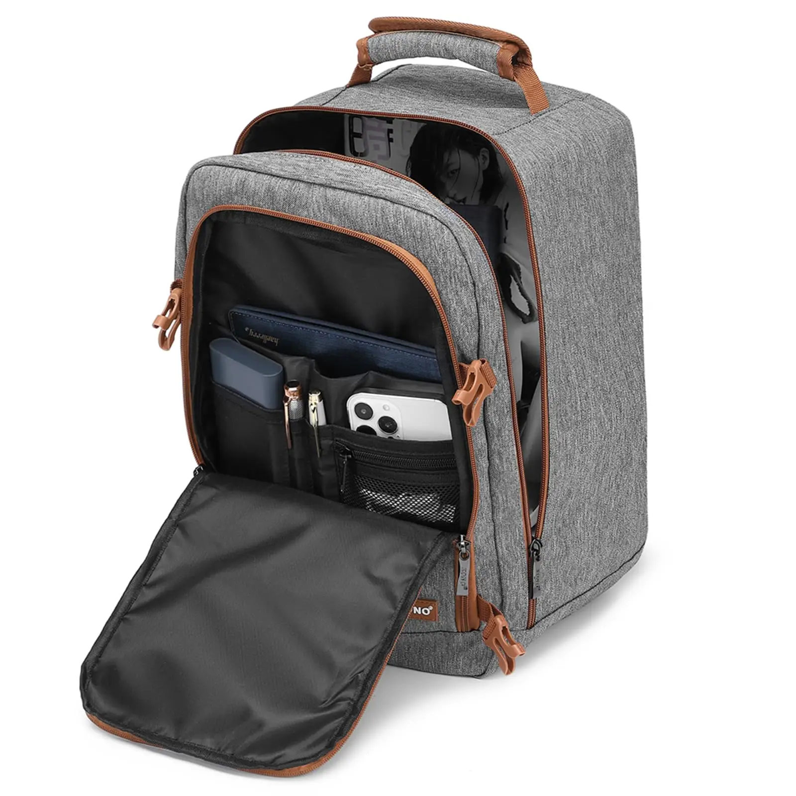 Kono Cabin Bag 40x20x25 for Ryanair Underseat Travel Carry-on Backpack Cabin Size 20L thumbnail 6