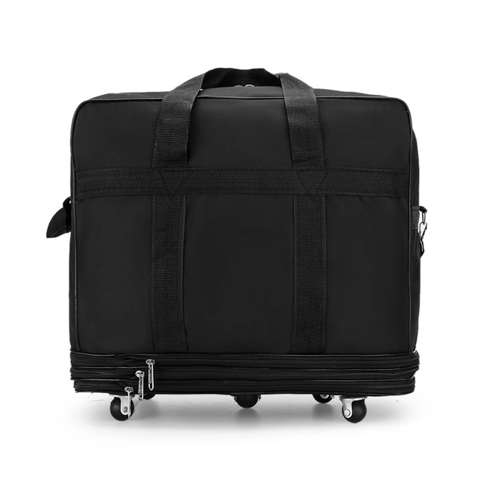 Space-Saving Collapsible Travel Luggage, Portable Foldable Suitcase Convertible to Backpack, Lightweight Durable for All Genders thumbnail 6