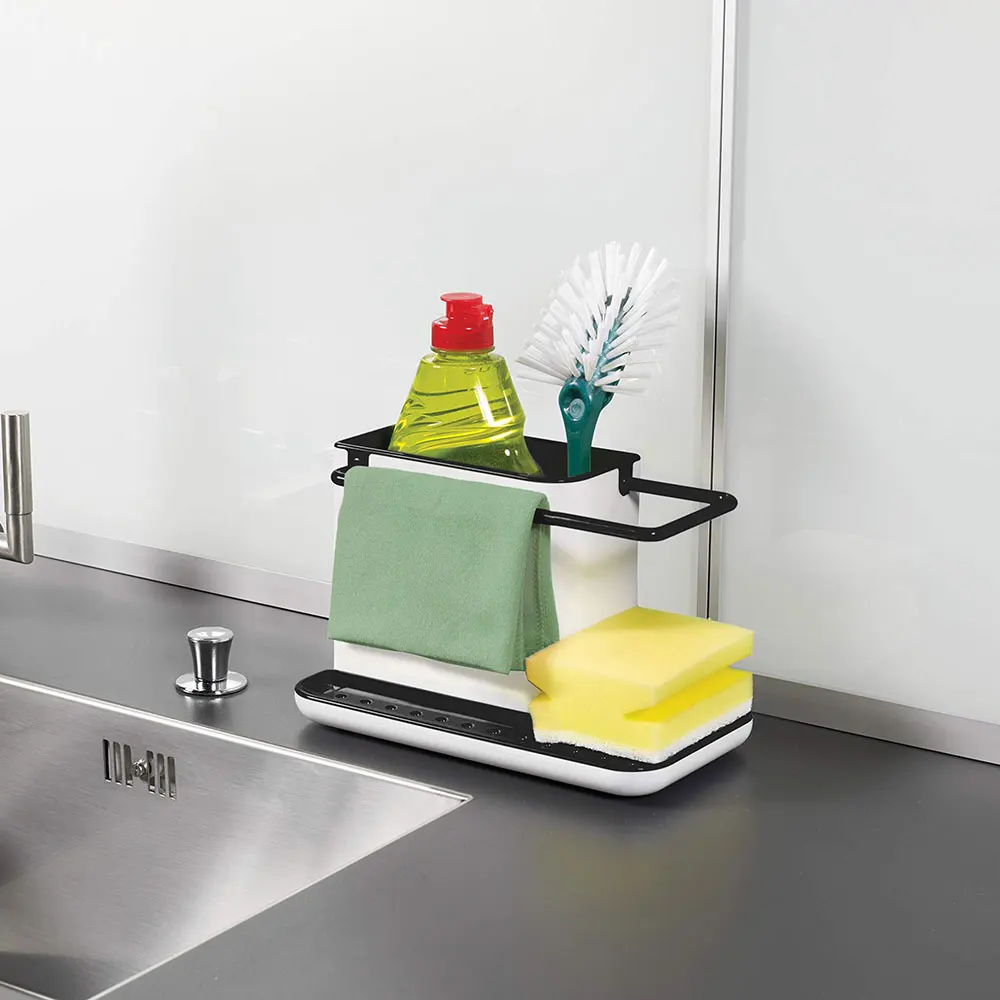 Kitchen Sponge Cloth Holder Sink Caddy Organiser thumbnail 3