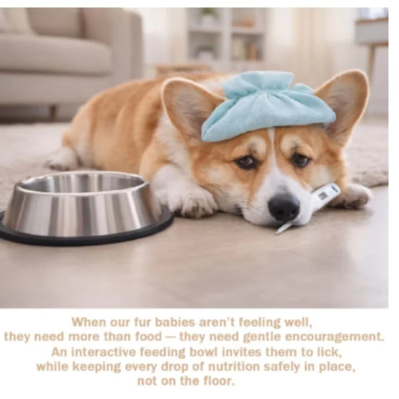 Anti-Choking Slow Feeder Dog Bowl Non-Slip 3/4 Cup - Lick Toy for Liquid Treats Bone Broth Yogurt thumbnail 4