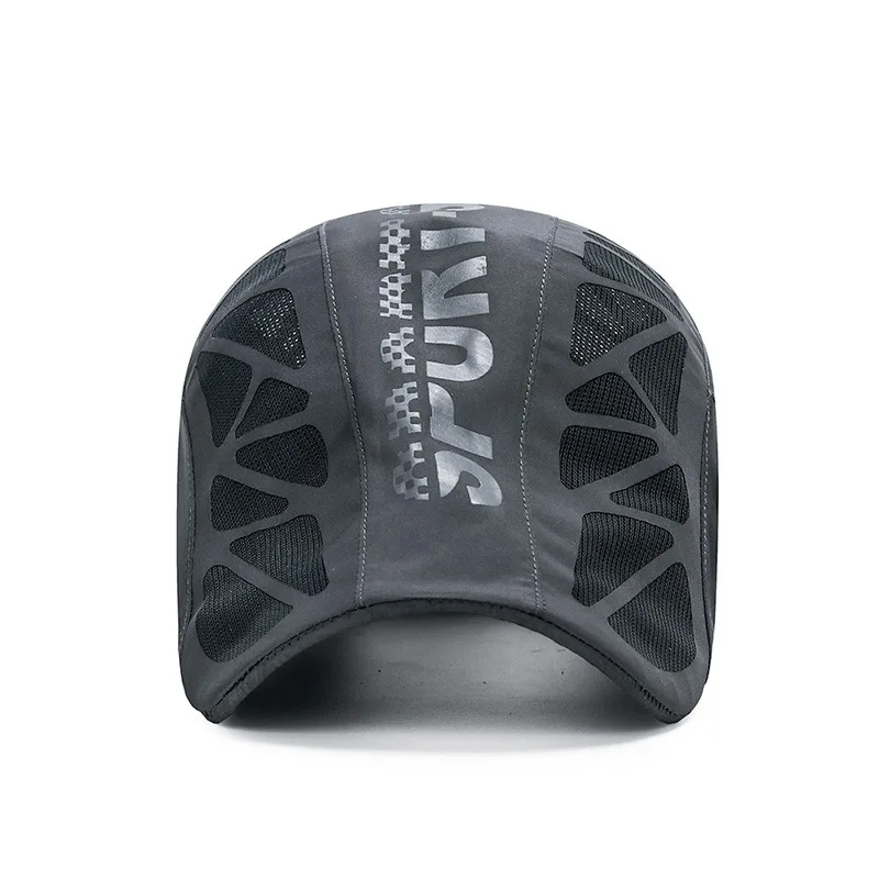 Summer New Sport Alphabet Forward Hat Men's Breathable Mesh Shade Quick Dry Hat Outdoor Sunscreen Cap thumbnail 2