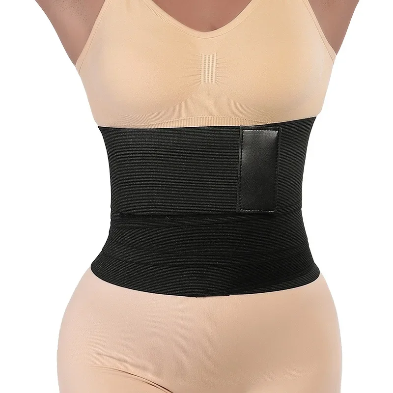 Elastic Wrapping Belly Slimming Waist Belt Fitness Sports Sweat Loss Belt Postpartum Shaping Underwear Men Women Home Clothes thumbnail 3