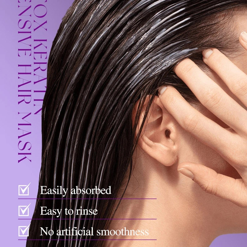 Magical Keratin Hair Mask 5Second Repair Damaged Frizzy Hair Soft Smooth Shiny Nutrition Deep Moisturize Hair Treat Care Product thumbnail 3