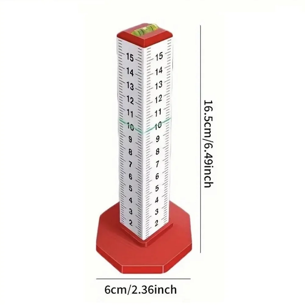 2pcs Ceiling Leveling Ruler Equal Height Ruler Positioning Ruler Gradienter Lay Floor Tiles Tools Horizontal Line Leveling Tool thumbnail 4