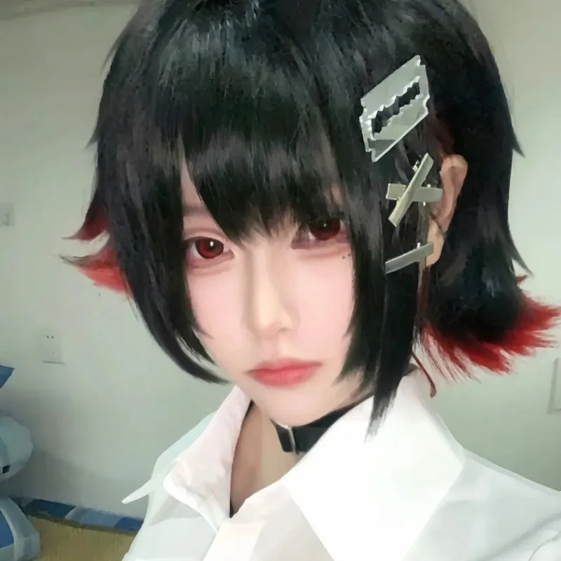 y2K High Simulated Blade Hairpins for Subculture Fashoin Girls Funny Niche Acrylic Knife Gothic Hair Clips Cosplay Accessory thumbnail 5